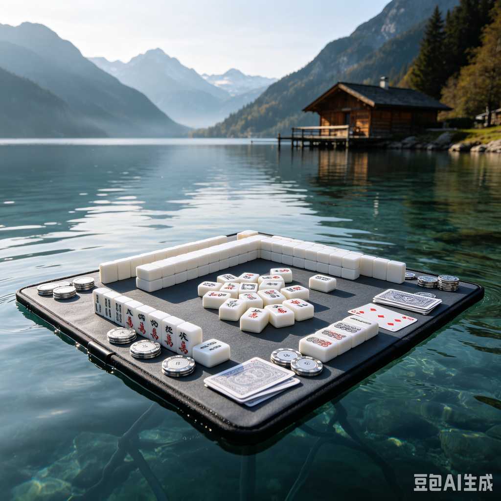 mini travel mahjong set lightweight