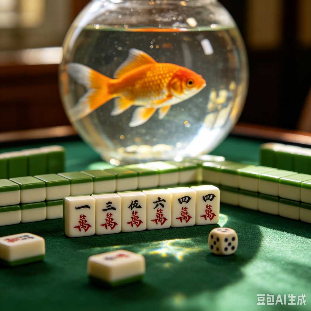 retro vintage mahjong set