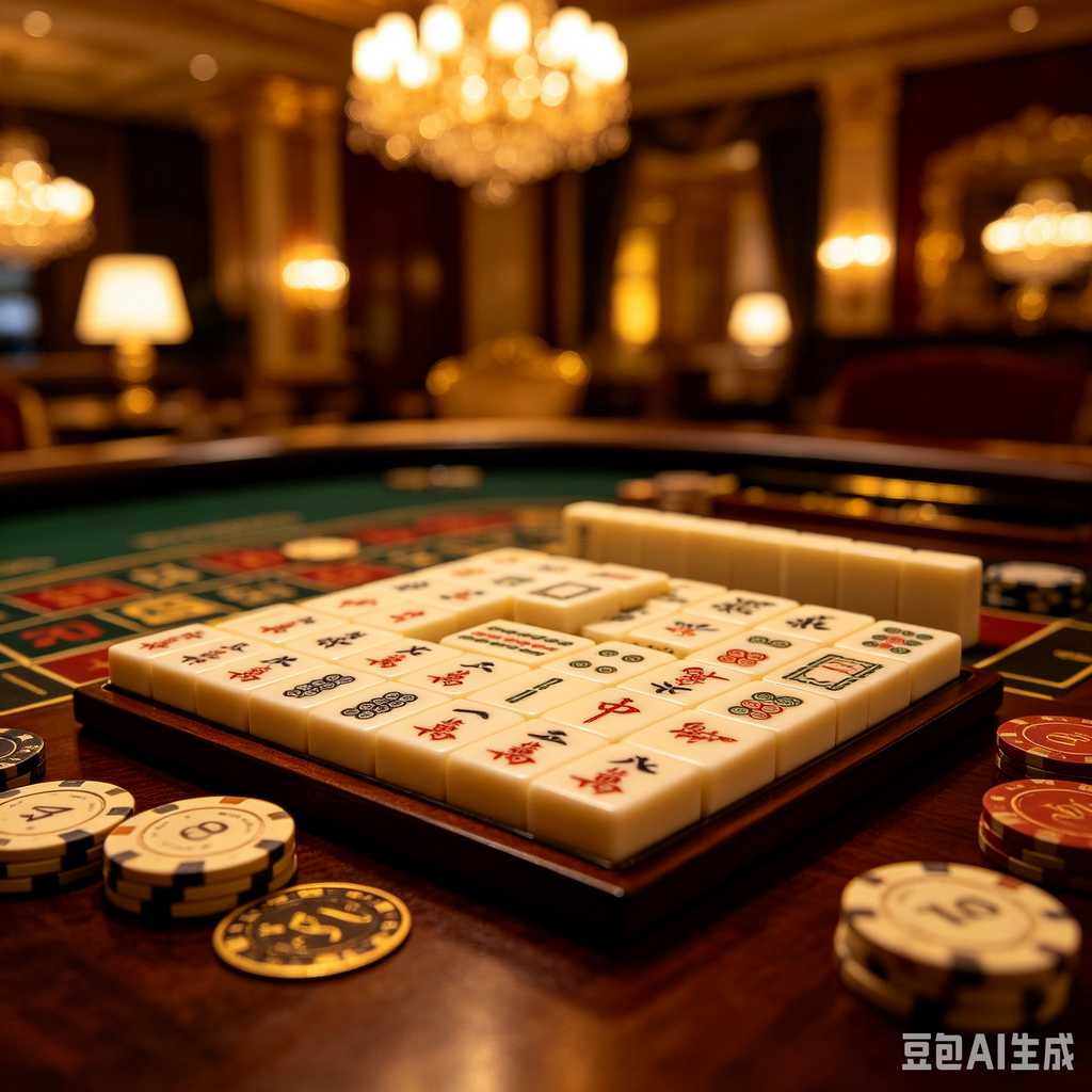 custom pattern art mahjong set