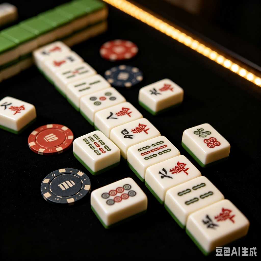wood mahjong tiles